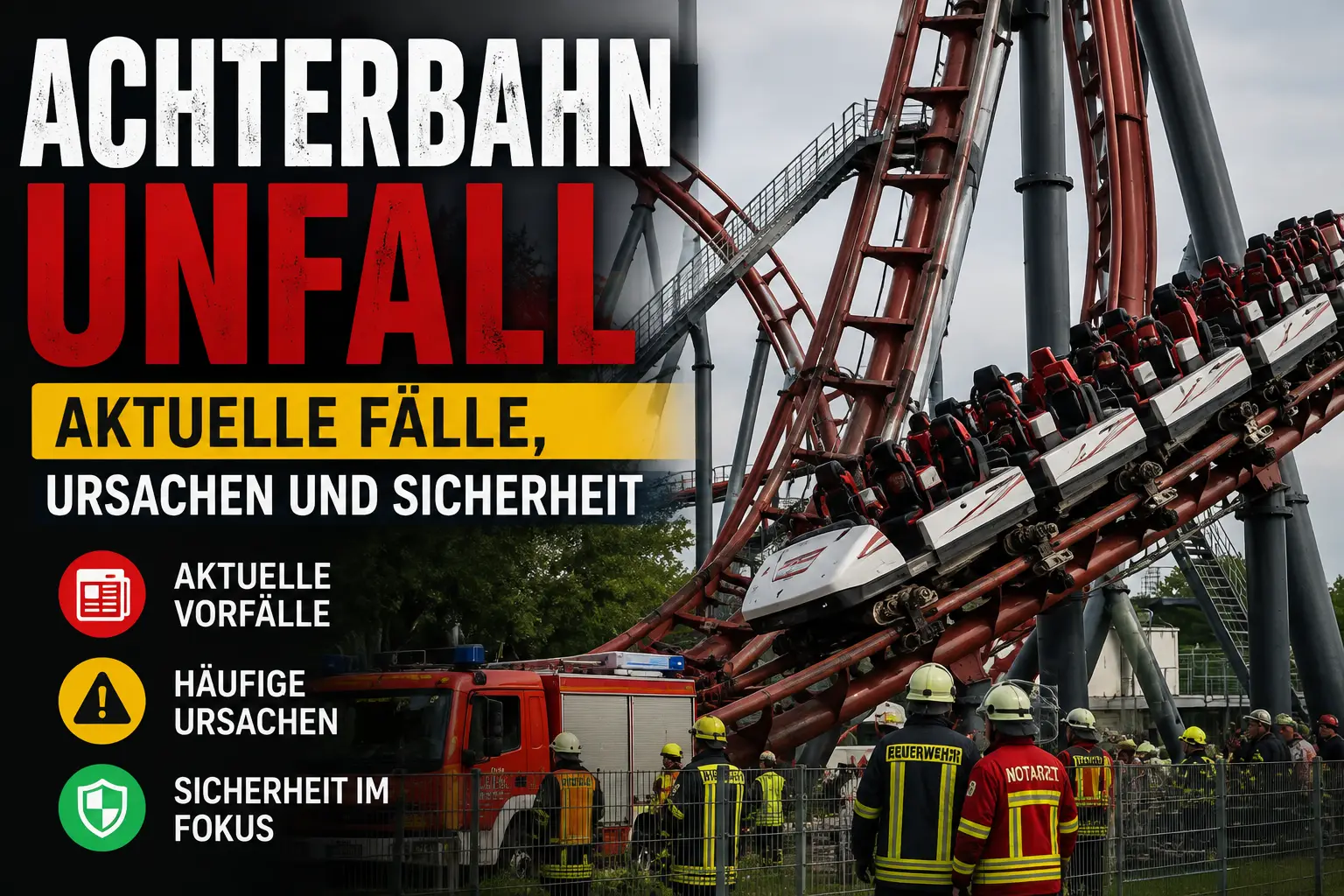 Achterbahn Unfall: Aktuelle Fälle, Ursachen und Sicherheit