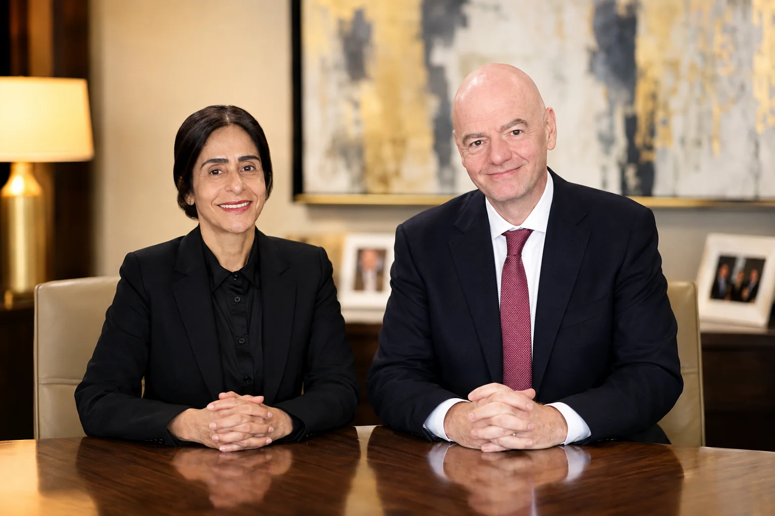 Leena Al Ashqar: Leben, Familie und Gianni Infantino