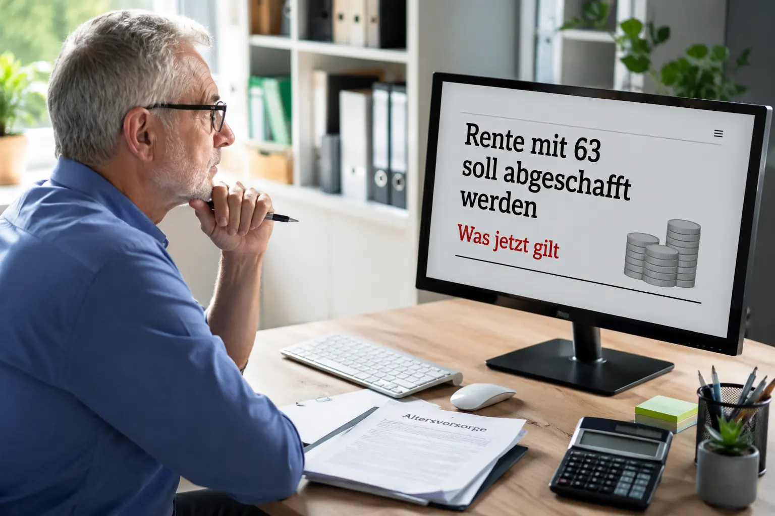Rente mit 63 soll abgeschafft werden: Das ist geplant